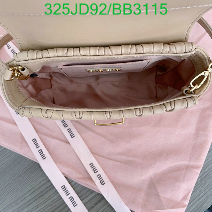 Miu Miu-Bag-Mirror Quality Code: BB3115 $: 325USD