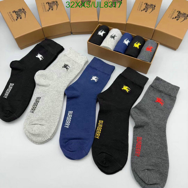 Burberry-Sock Code: UL8317 $: 32USD