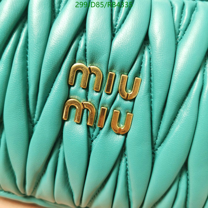 Miu Miu-Bag-Mirror Quality Code: RB4335 $: 299USD