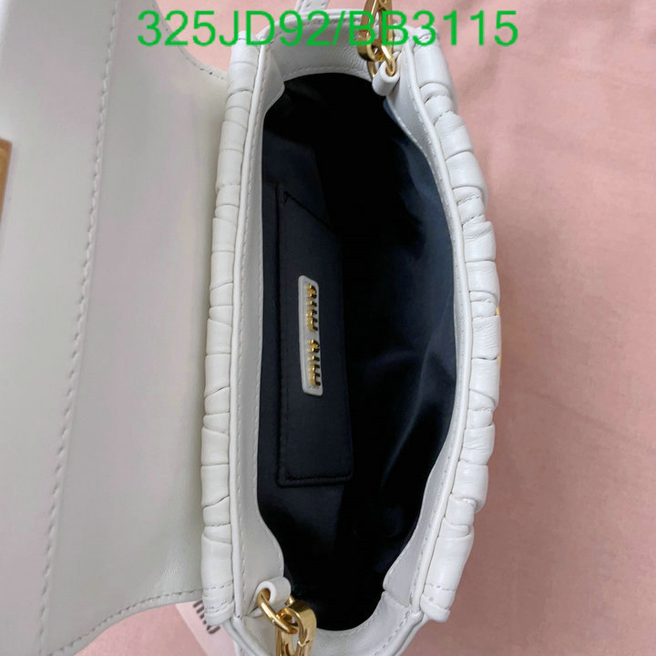 Miu Miu-Bag-Mirror Quality Code: BB3115 $: 325USD