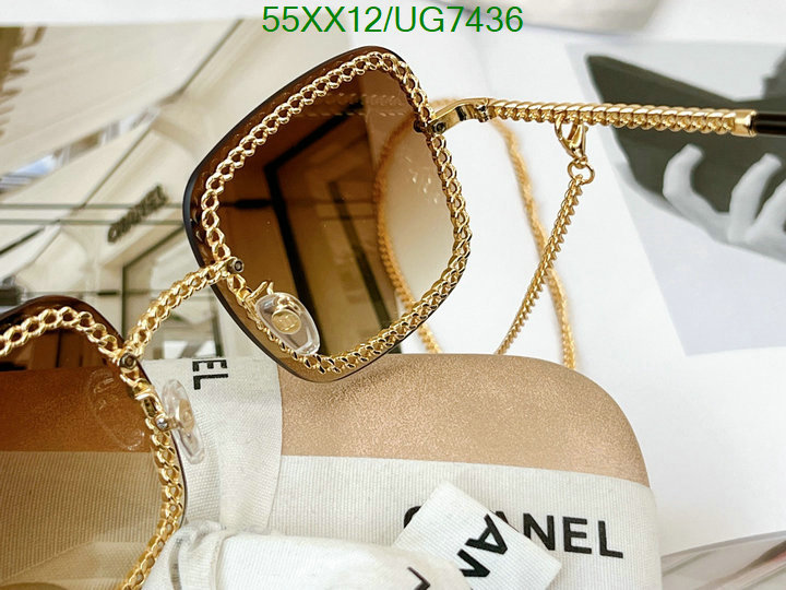 Chanel-Glasses Code: UG7436 $: 55USD