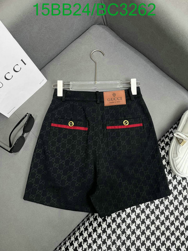 Gucci-Clothing Code: BC3262 $: 15USD