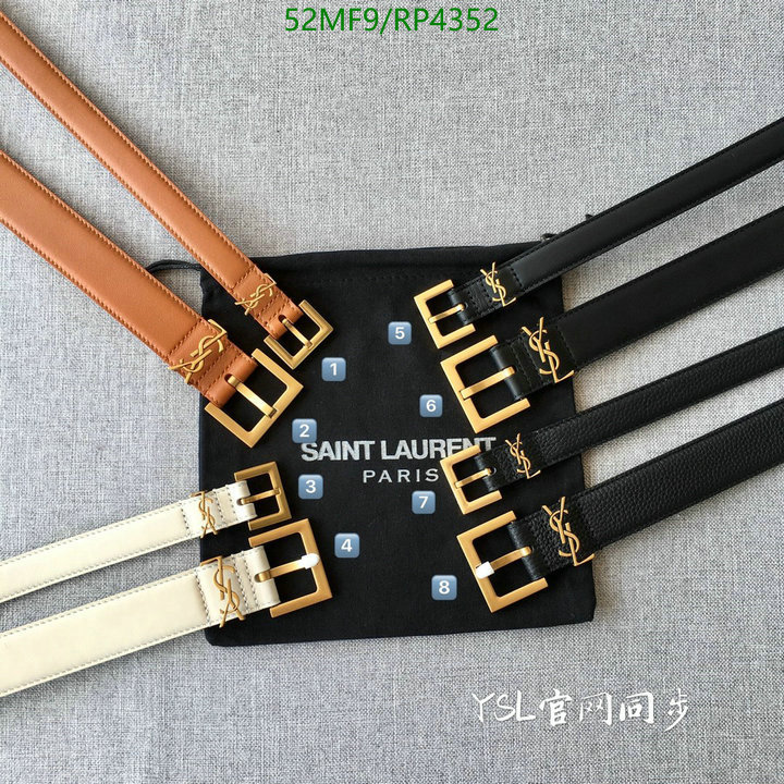 YSL-Belts Code: RP4352 $: 52USD