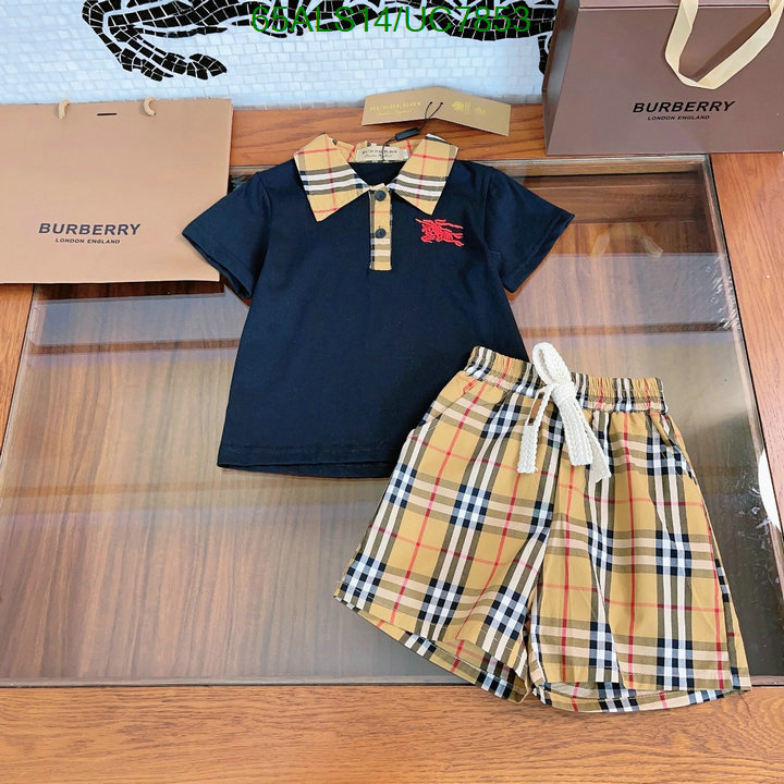 Burberry-Kids clothing Code: UC7853 $: 65USD