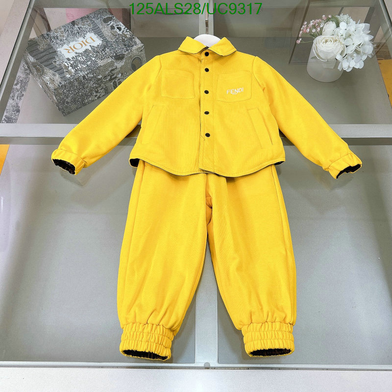 Fendi-Kids clothing Code: UC9317 $: 125USD