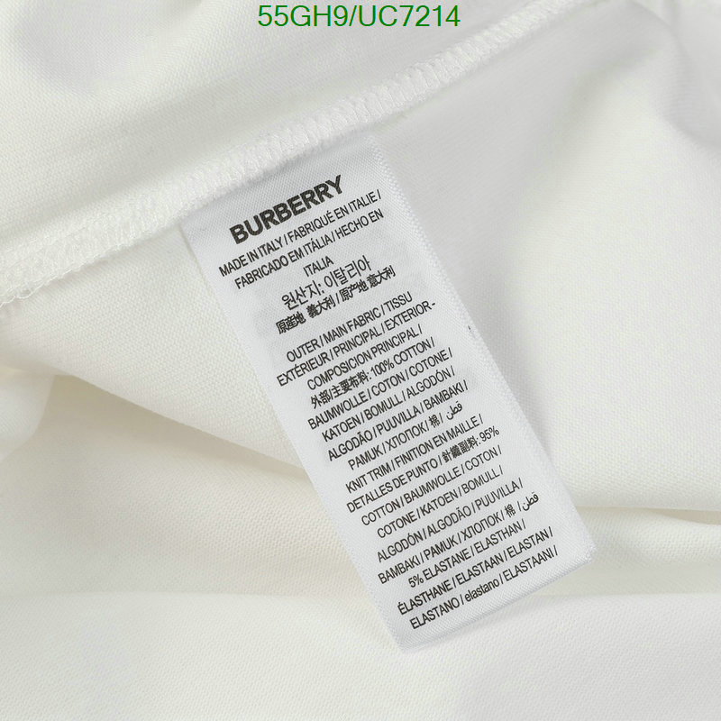 Burberry-Clothing Code: UC7214 $: 55USD