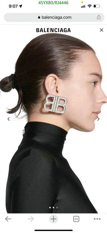 Balenciaga-Jewelry Code: RJ4446 $: 45USD