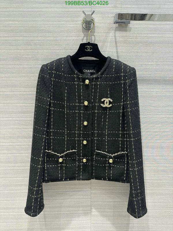 Chanel-Clothing Code: BC4026 $: 199USD