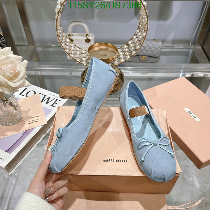 Miu Miu-Women Shoes Code: US7386 $: 115USD