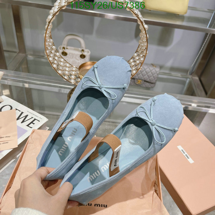 Miu Miu-Women Shoes Code: US7386 $: 115USD