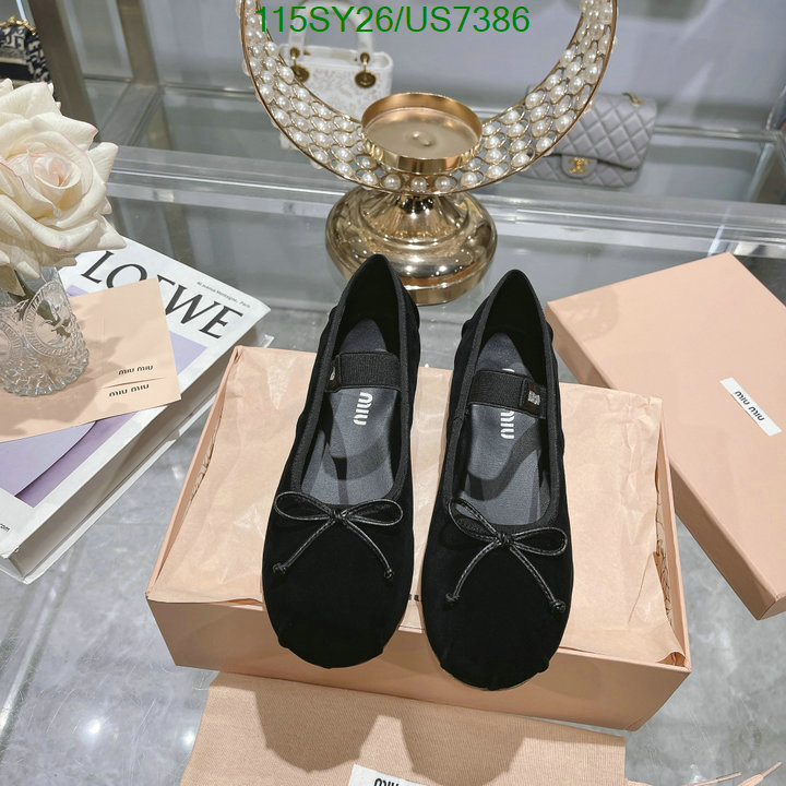 Miu Miu-Women Shoes Code: US7386 $: 115USD