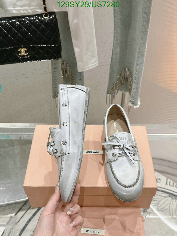 Miu Miu-Women Shoes Code: US7280 $: 129USD