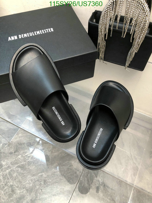 Ann Demeulemeester-Women Shoes Code: US7360 $: 115USD