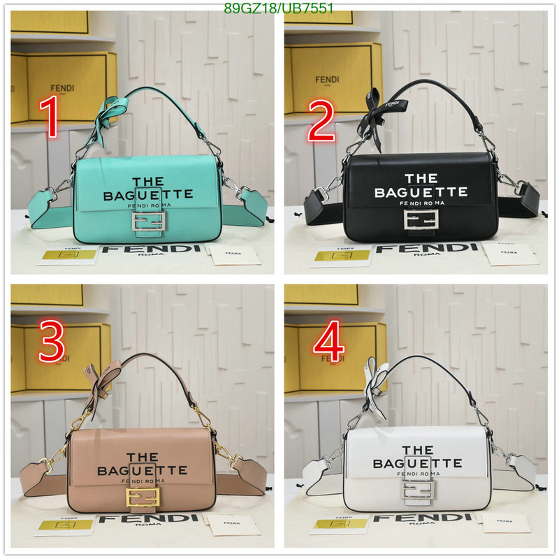 Fendi-Bag-4A Quality Code: UB7551 $: 89USD