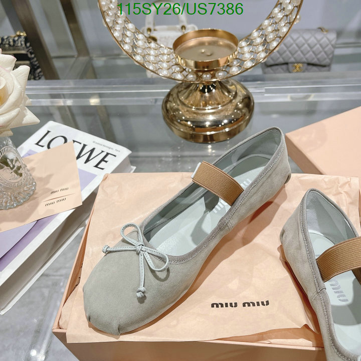 Miu Miu-Women Shoes Code: US7386 $: 115USD