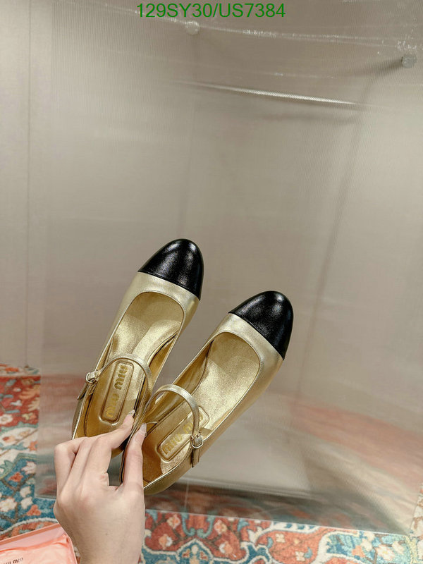 Miu Miu-Women Shoes Code: US7384 $: 129USD