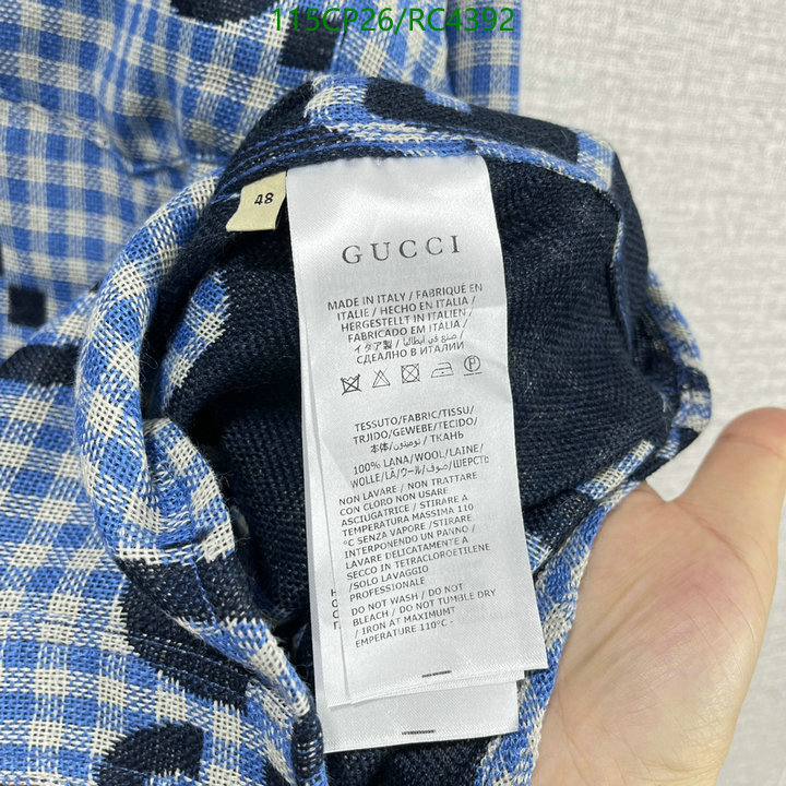 Gucci-Clothing Code: RC4392 $: 115USD