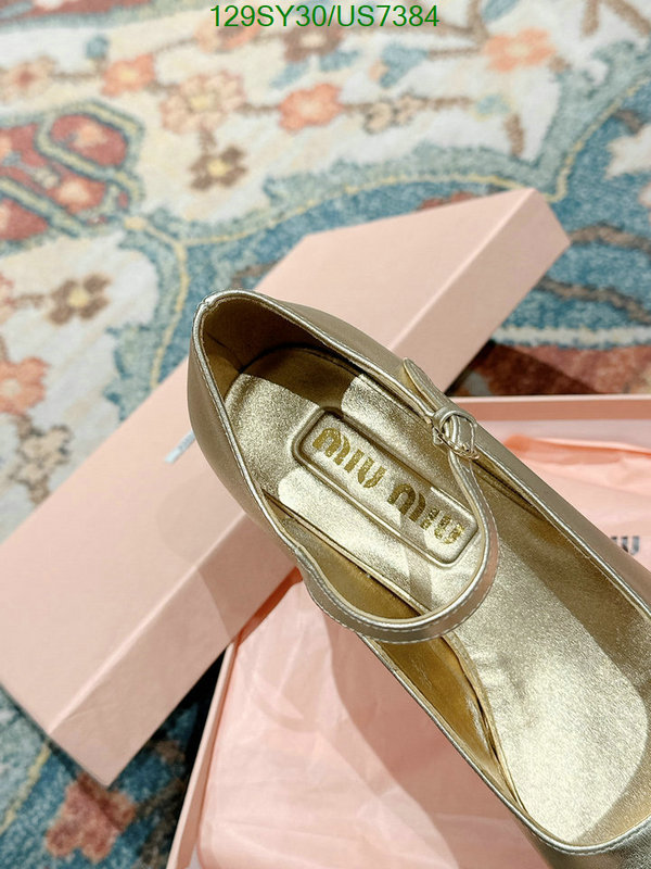 Miu Miu-Women Shoes Code: US7384 $: 129USD