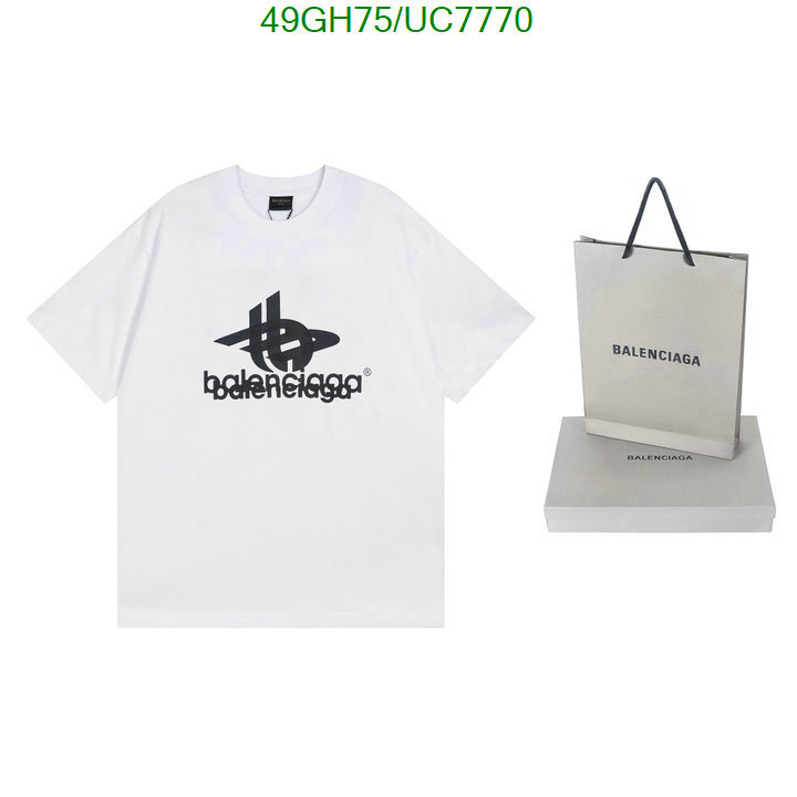 Balenciaga-Clothing Code: UC7770 $: 49USD