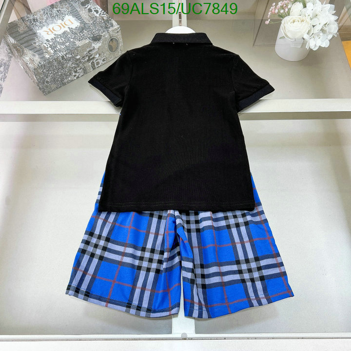 Burberry-Kids clothing Code: UC7849 $: 69USD