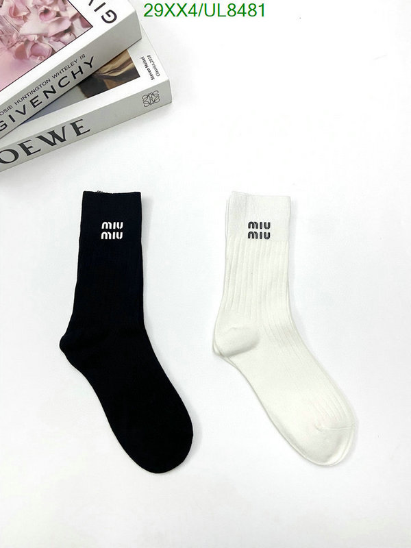 Miu Miu-Sock Code: UL8481 $: 29USD