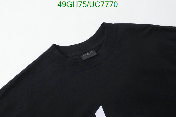 Balenciaga-Clothing Code: UC7770 $: 49USD