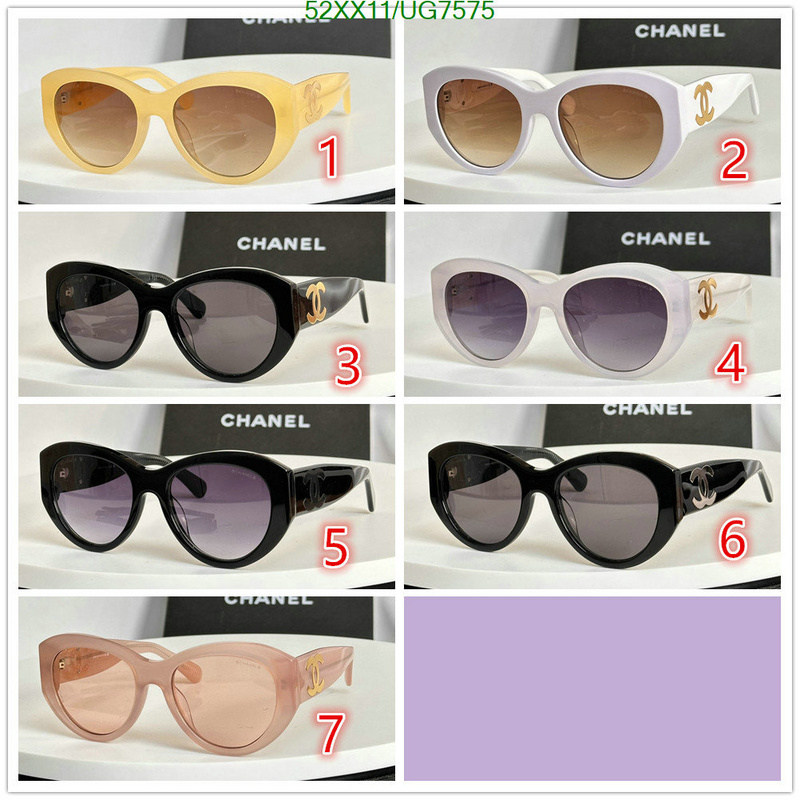 Chanel-Glasses Code: UG7575 $: 52USD