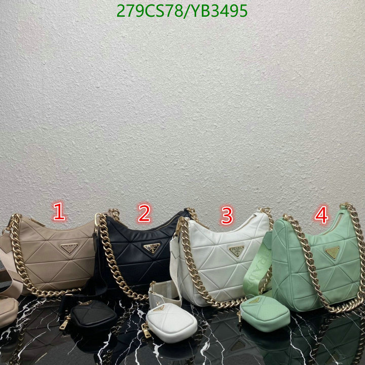 Prada-Bag-Mirror Quality Code: YB3495 $: 279USD