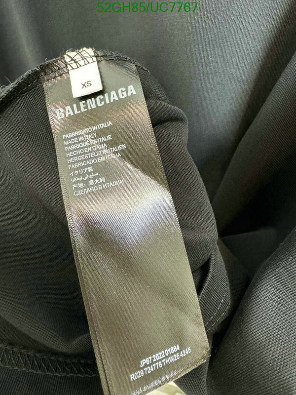 Balenciaga-Clothing Code: UC7767 $: 52USD