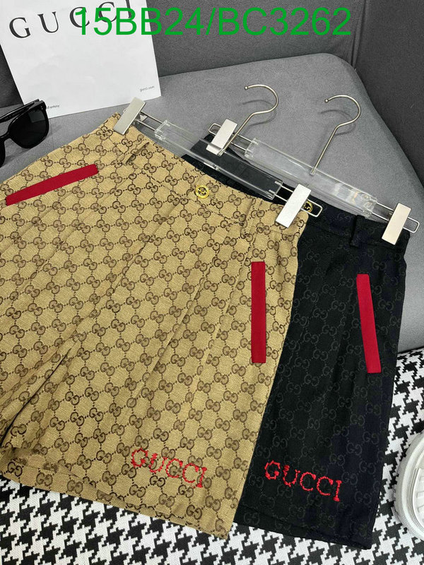 Gucci-Clothing Code: BC3262 $: 15USD