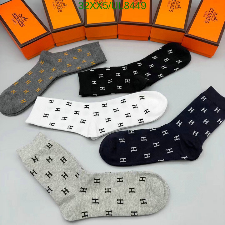 Hermes-Sock Code: UL8449 $: 32USD