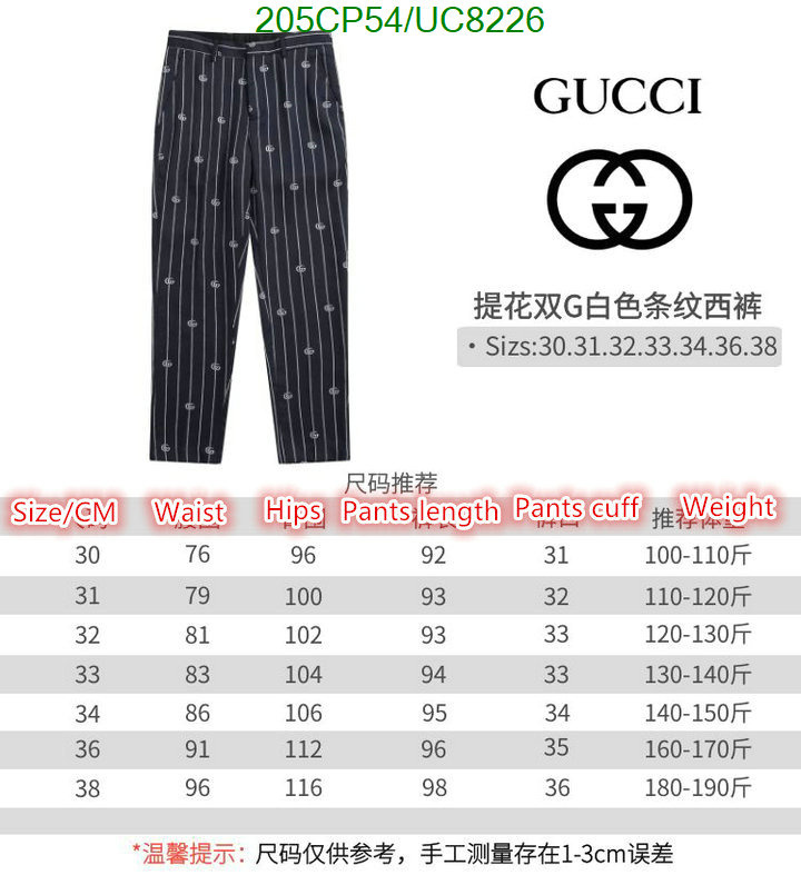 Gucci-Clothing Code: UC8226