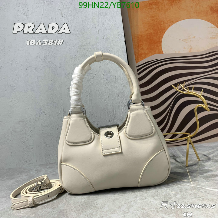 Prada-Bag-4A Quality Code: YB7610 $: 99USD