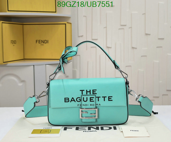 Fendi-Bag-4A Quality Code: UB7551 $: 89USD