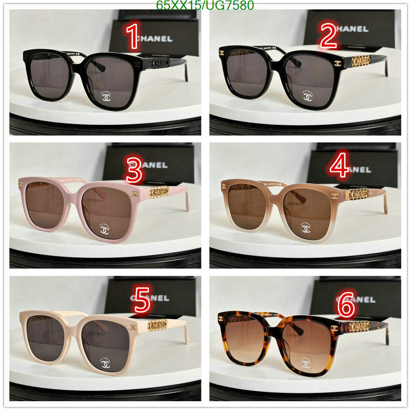 Chanel-Glasses Code: UG7580 $: 65USD