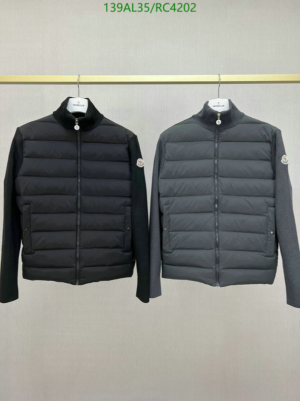 Moncler-Down jacket Men Code: RC4202 $: 139USD