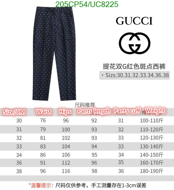 Gucci-Clothing Code: UC8225