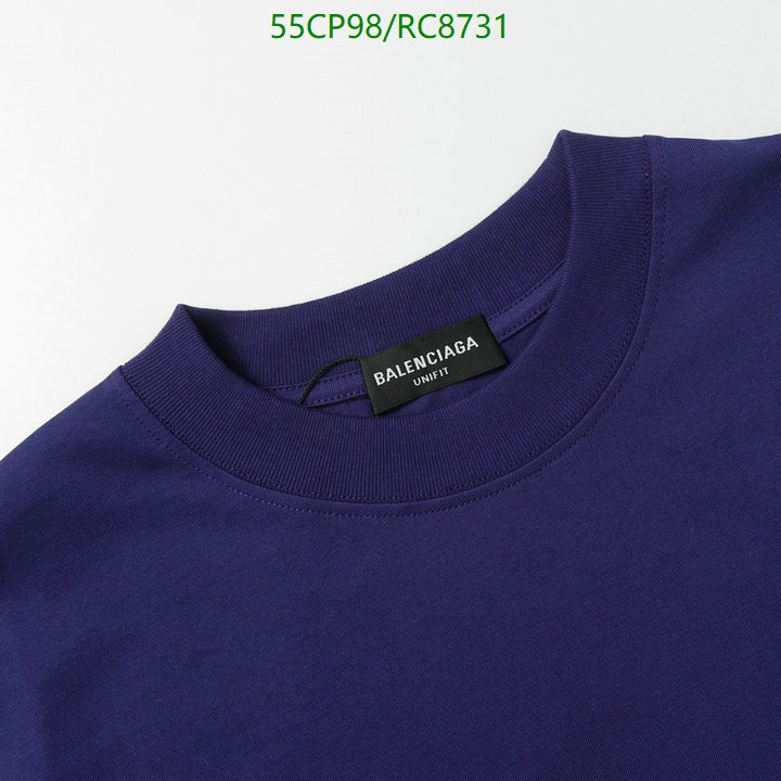 Balenciaga-Clothing Code: RC8731 $: 55USD