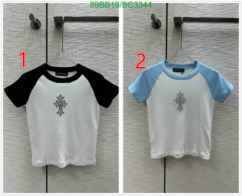 Chrome Hearts-Clothing Code: BC3344 $: 89USD