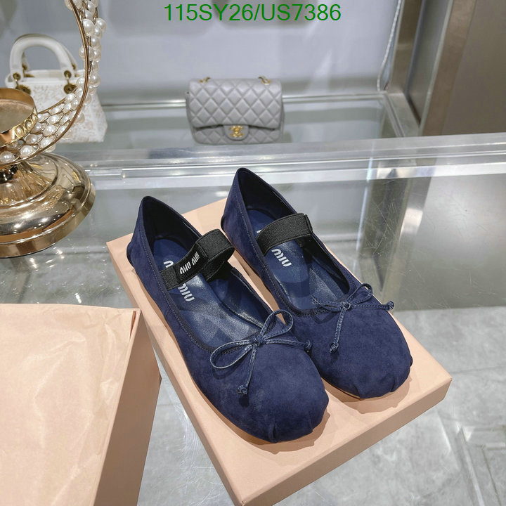 Miu Miu-Women Shoes Code: US7386 $: 115USD