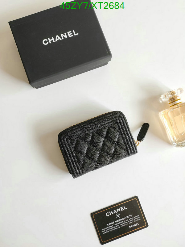 Chanel-Wallet(4A) Code: XT2684 $: 45USD