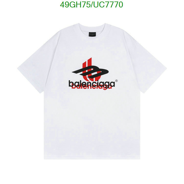 Balenciaga-Clothing Code: UC7770 $: 49USD