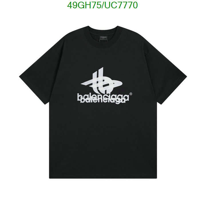 Balenciaga-Clothing Code: UC7770 $: 49USD