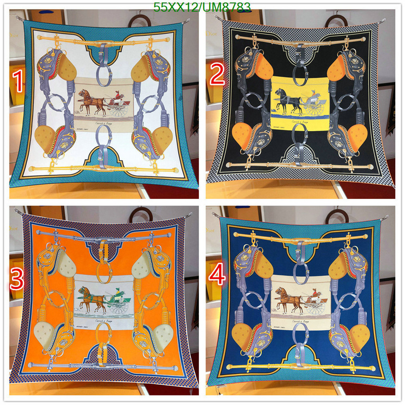 Hermes-Scarf Code: UM8783 $: 55USD