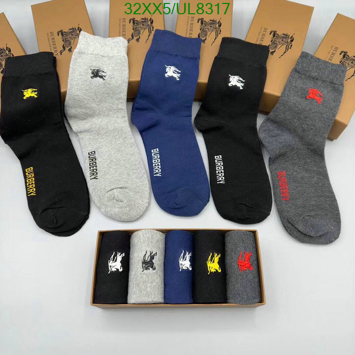 Burberry-Sock Code: UL8317 $: 32USD