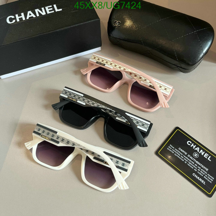 Chanel-Glasses Code: UG7424 $: 45USD