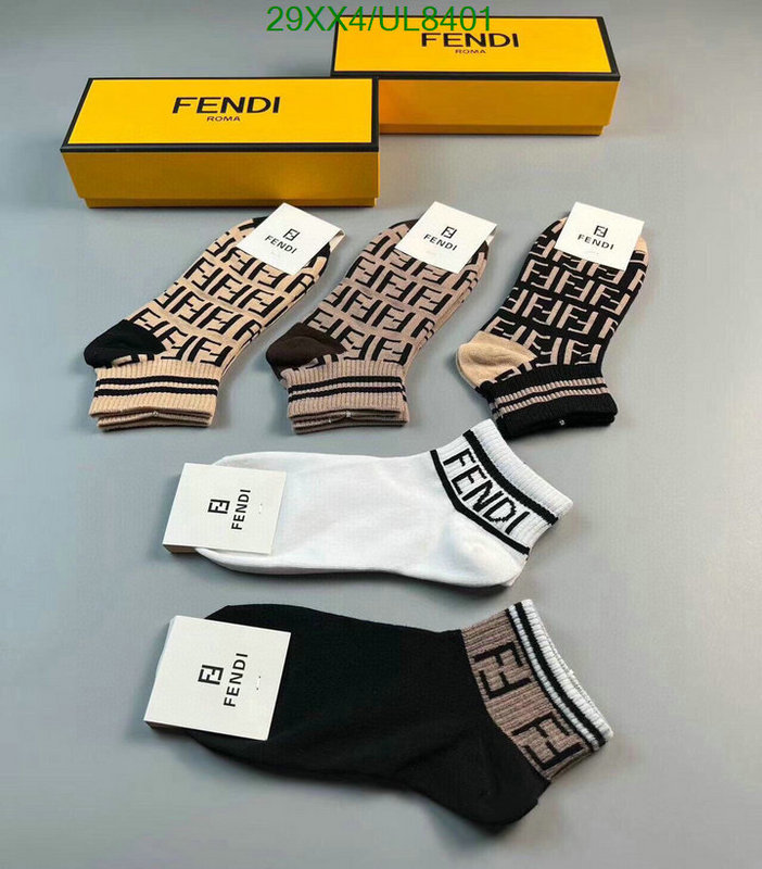Fendi-Sock Code: UL8401 $: 29USD
