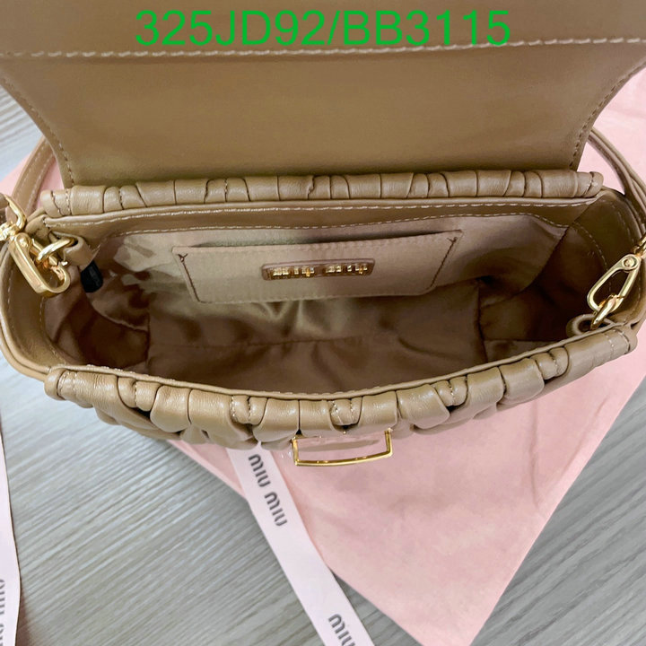 Miu Miu-Bag-Mirror Quality Code: BB3115 $: 325USD