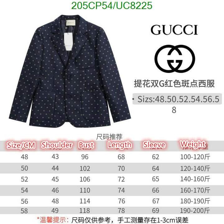 Gucci-Clothing Code: UC8225