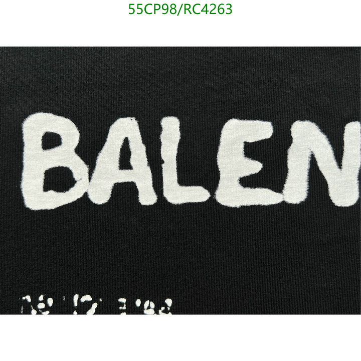 Balenciaga-Clothing Code: RC4263 $: 55USD